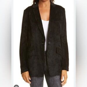 Rag & Bone Corduroy Black Margot Blazer